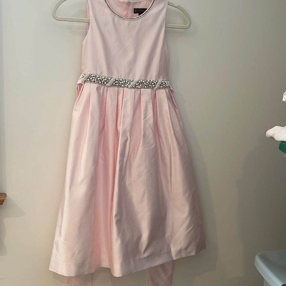 Fleurisse Leon dress pearl detail 8